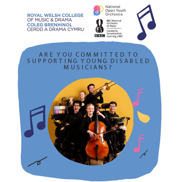 National Open Youth Orchestra in Wales promo poster