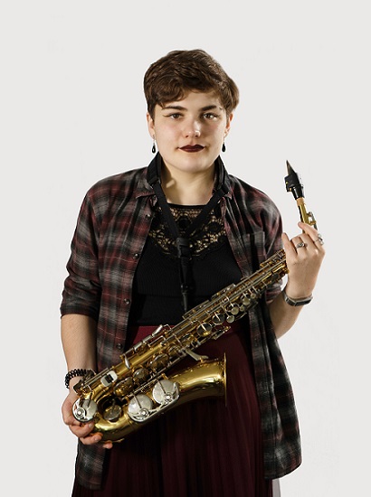 NOYO saxophonist Jamie