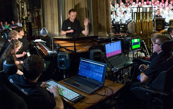 Bristol cathedral concert by South-West NOYO members
