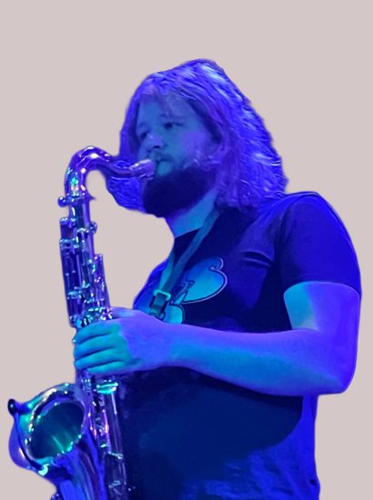 Alfie, musician with the Cardiff NOYO Ensemble.