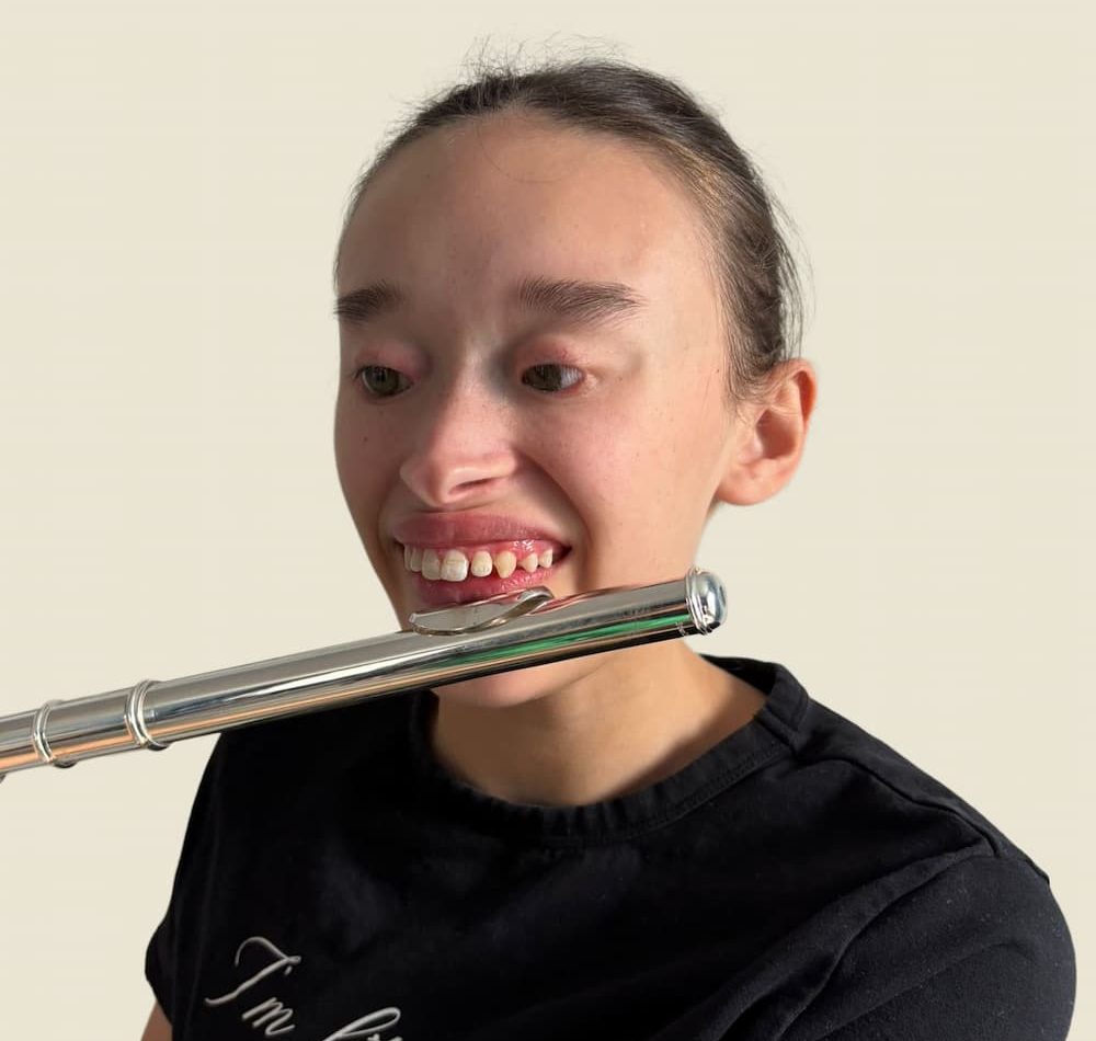 Gabi, musician with the Bournemouth NOYO Ensemble.