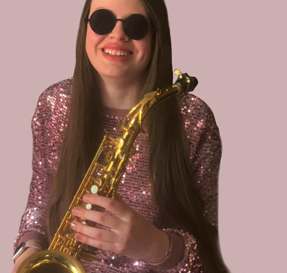 Clara, musician with the London NOYO Ensemble.