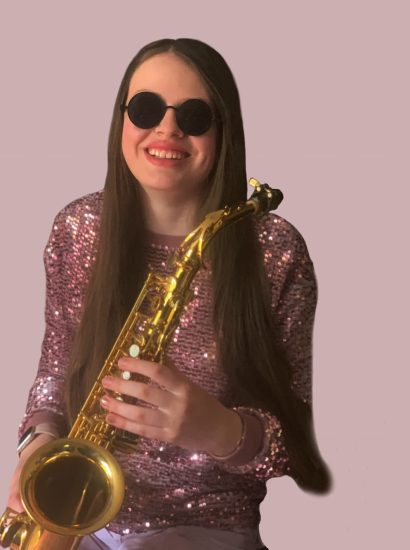 Clara, musician with the London NOYO Ensemble.